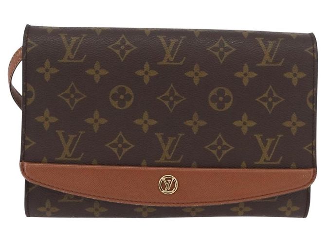 LOUIS VUITTON Borsa a Spalla Monogram Bordeaux 24 M51798 LV Auth 173731 Monogramma - vista 13