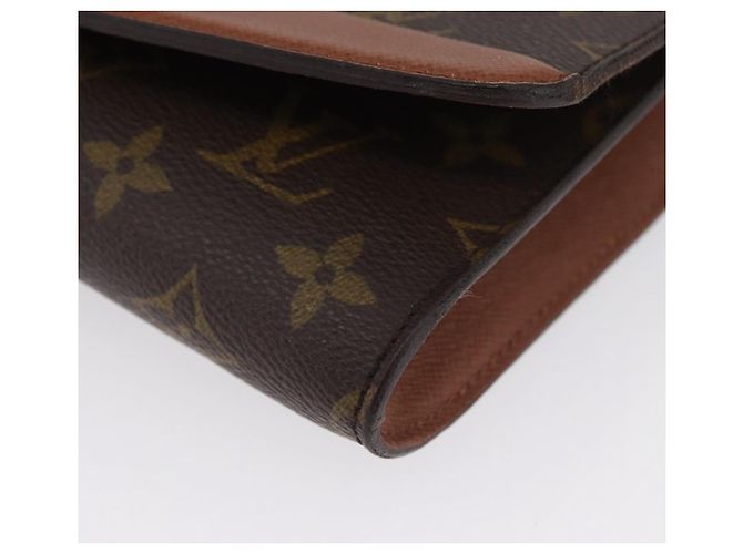 LOUIS VUITTON Borsa a Spalla Monogram Bordeaux 24 M51798 LV Auth 173731 Monogramma - vista 15