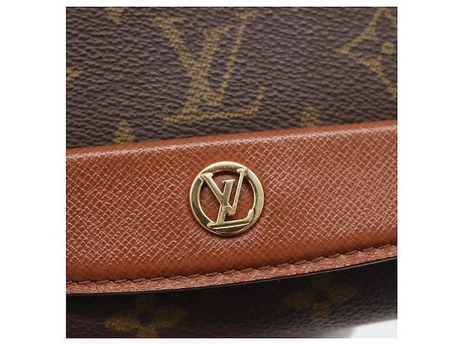 LOUIS VUITTON Borsa a Spalla Monogram Bordeaux 24 M51798 LV Auth 173731 Monogramma - vista 18