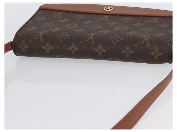 LOUIS VUITTON Borsa a Spalla Monogram Bordeaux 24 M51798 LV Auth 173731 Monogramma - vista 6