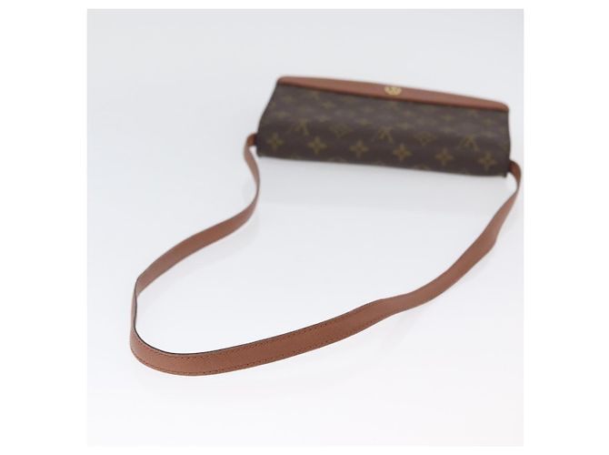 LOUIS VUITTON Borsa a Spalla Monogram Bordeaux 24 M51798 LV Auth 173731 Monogramma - vista 7