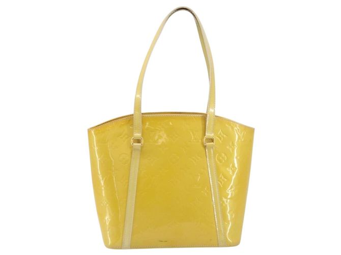 LOUIS VUITTON Borsa Tote Avalon MM Monogram Vernis Broncorail M91743 Auth ep13662 - vista 13