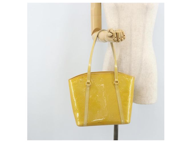 LOUIS VUITTON Borsa Tote Avalon MM Monogram Vernis Broncorail M91743 Auth ep13662 - vista 23