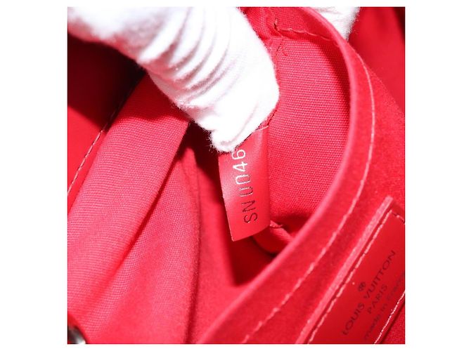 LOUIS VUITTON Borsa a Mano Epi Passy PM Rossa M5926E LV Auth BA10911 Rosso - vista 11