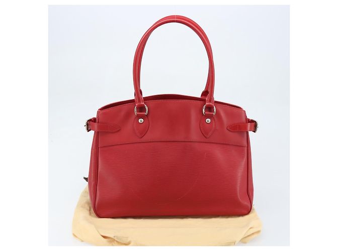 LOUIS VUITTON Borsa a Mano Epi Passy PM Rossa M5926E LV Auth BA10911 Rosso - vista 12