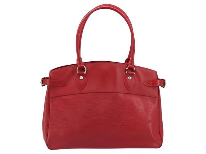 LOUIS VUITTON Borsa a Mano Epi Passy PM Rossa M5926E LV Auth BA10911 Rosso - vista 13