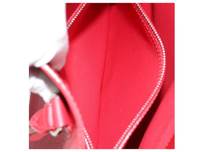 LOUIS VUITTON Borsa a Mano Epi Passy PM Rossa M5926E LV Auth BA10911 Rosso - vista 24