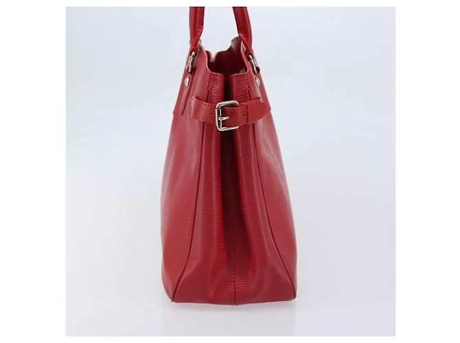 LOUIS VUITTON Borsa a Mano Epi Passy PM Rossa M5926E LV Auth BA10911 Rosso - vista 4