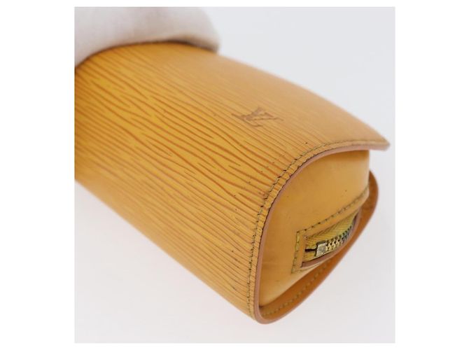 LOUIS VUITTON Pochette Dauphine PM Epi Gialla M48449 LV Auth 172428 Giallo - vista 14