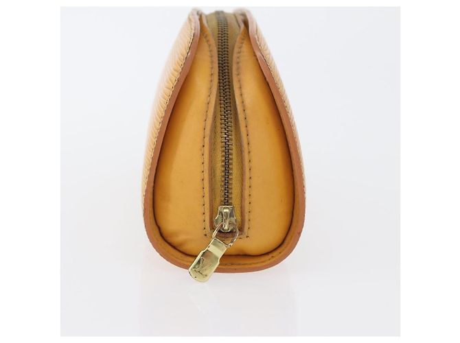 LOUIS VUITTON Pochette Dauphine PM Epi Gialla M48449 LV Auth 172428 Giallo - vista 4
