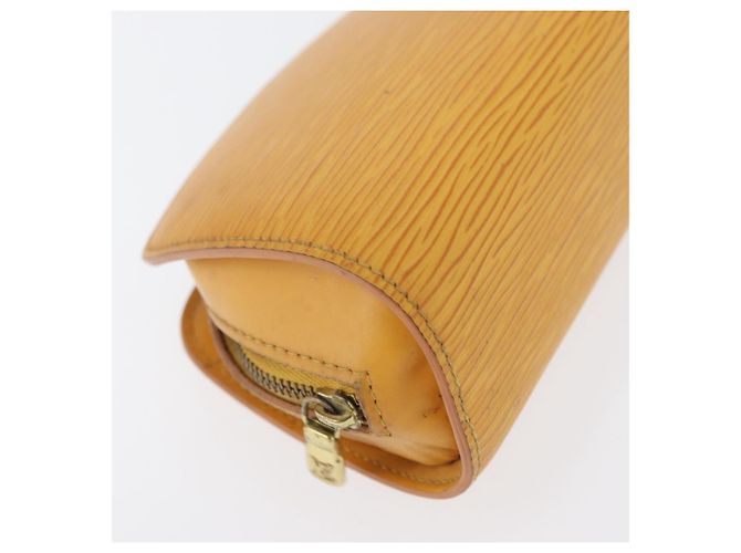 LOUIS VUITTON Pochette Dauphine PM Epi Gialla M48449 LV Auth 172428 Giallo - vista 7
