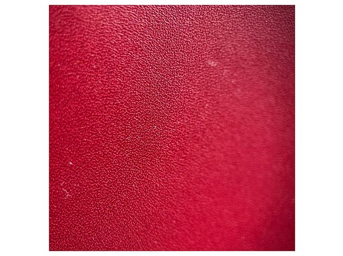 Dior Saddle Mini Ultrasmooth Kalbsleder Handtasche ohne Tragegurt Kirschrot - Ansicht 19