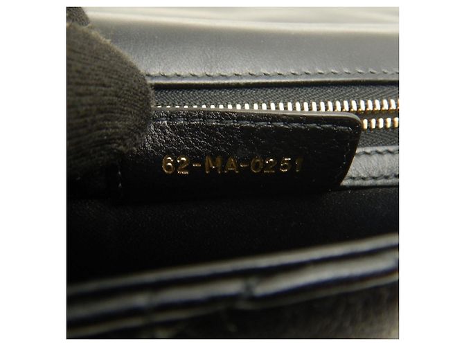 Borsa a Spalla Caro Medium Cannage di Christian Dior Nero - vista 25