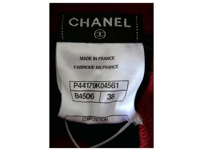 Chanel Pre-Otoño 2012 Suéter de Alpaca de Punto Fino con Botón de Elefante Azul - vista 8