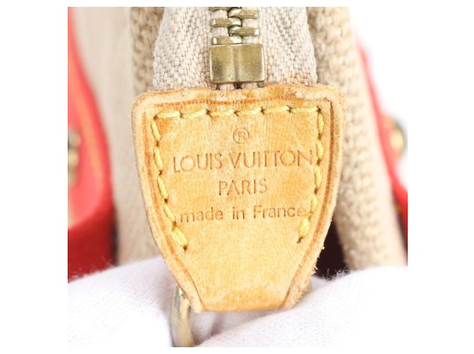 Borsa Tote Louis Vuitton Antigua Cabas PM Beige - vista 8