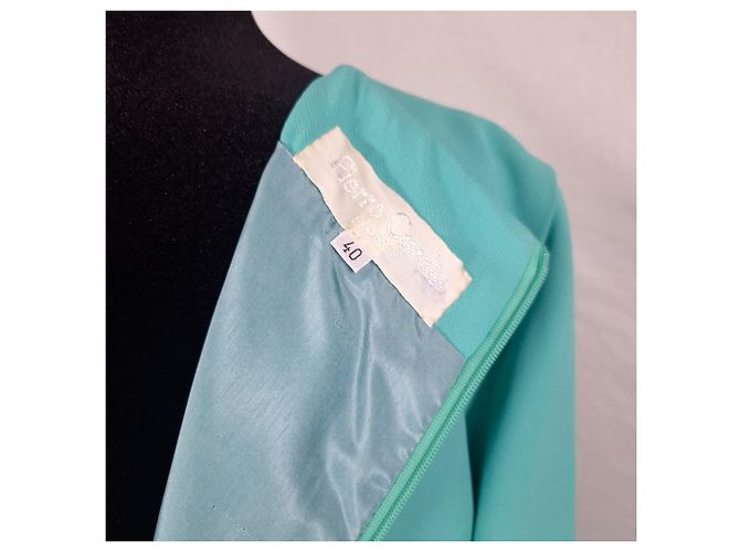 Pierre Cardin abito da cerimonia verde acqua Turchese - vista 3