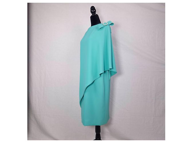 Pierre Cardin abito da cerimonia verde acqua Turchese - vista 4