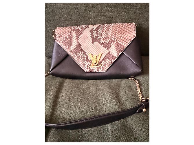 Borsa a mano Louis Vuitton in pelle nera Nero - vista 3