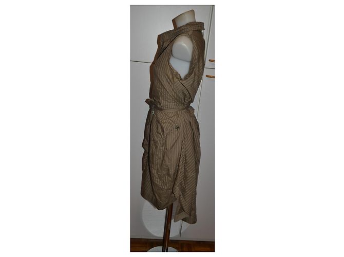 Vestido Karen Millen de algodón marrón talla 38 IT Castaño - vista 2