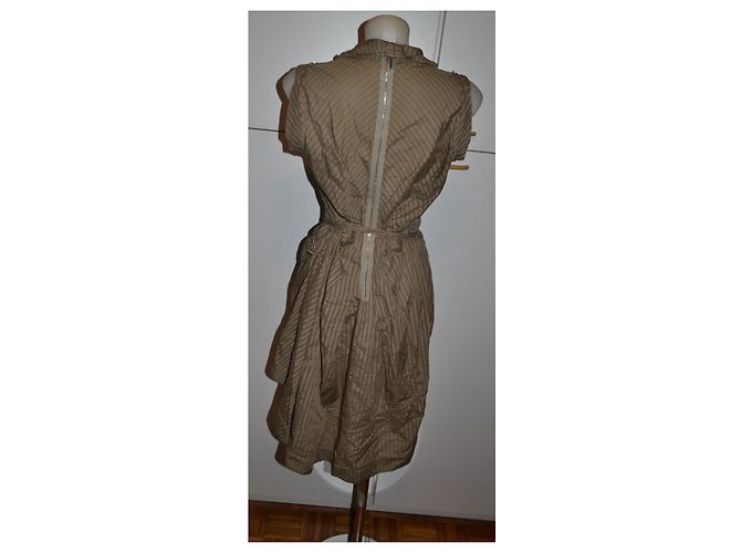 Vestido Karen Millen de algodón marrón talla 38 IT Castaño - vista 3
