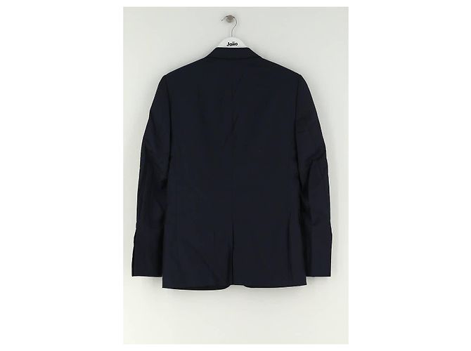 Sandro Navy wool jacket Navy blue - view 4
