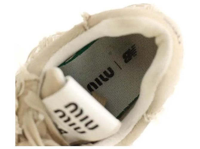 Miu Miu Sneakers beige - vista 5