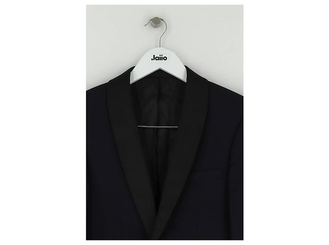 Sandro Navy wool jacket Navy blue - view 2