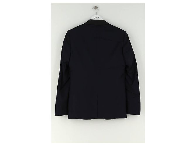 Sandro Navy wool jacket Navy blue - view 4