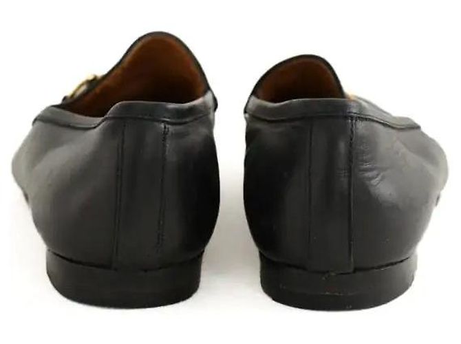 Gucci Mocassini in pelle nera Nero - vista 2