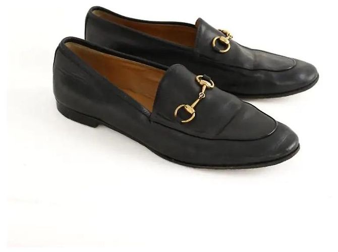 Gucci Mocassini in pelle nera Nero - vista 3
