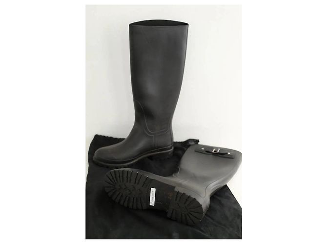 Saint Laurent Botas negras Negro - vista 6
