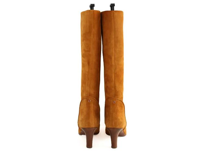 Chloé Botas de camurça camel Camelo - vista 2