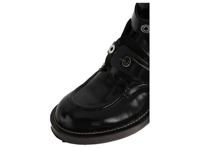 Balenciaga Botas de cuero negro - vista 5