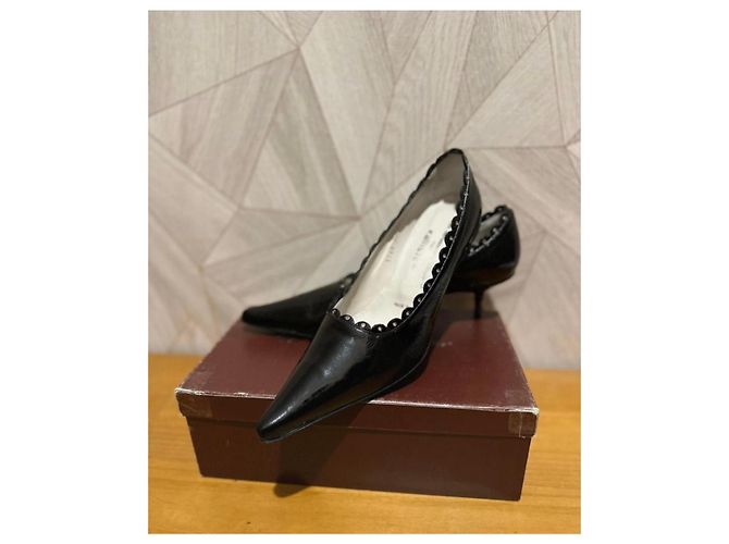 Autre Marque Schwarze Lackleder-Pumps - Ansicht 2