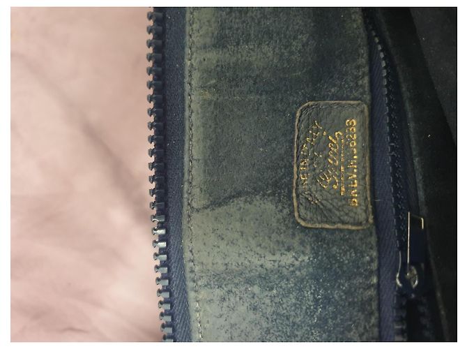Modello conosciutissimo tra i classici di casa Gucci, numero brevetto 36283 Blu scuro - vista 5