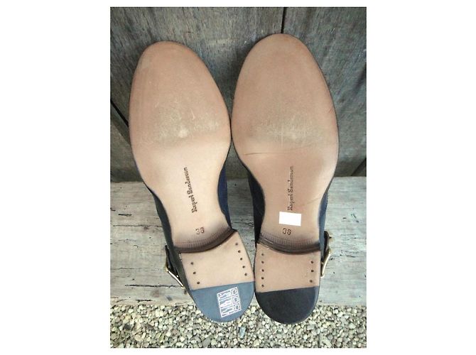 Botines de piel azul Rupert Sanderson - vista 5