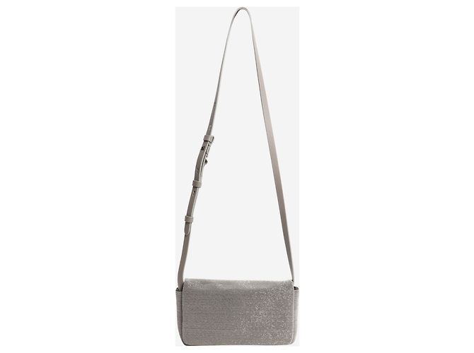 Brunello Cucinelli Clutch con perline argentate - vista 2