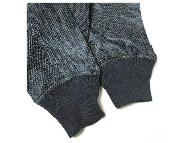 Autre Marque SUDADERA DE ALGODÓN CON CREMALLERA HONEYCOMB Azul - vista 7