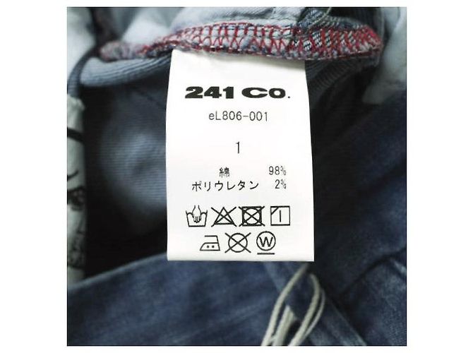 Autre Marque JEANS TAPERED Jeans Slim Tapered de Algodón Elástico Azul Azul marino - vista 9