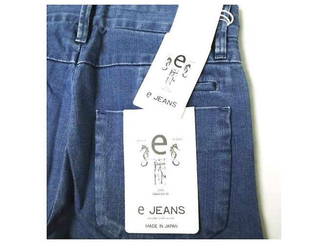 Autre Marque JEANS TAPERED Jeans Tapered de Algodón Slim Azul Azul marino - vista 3