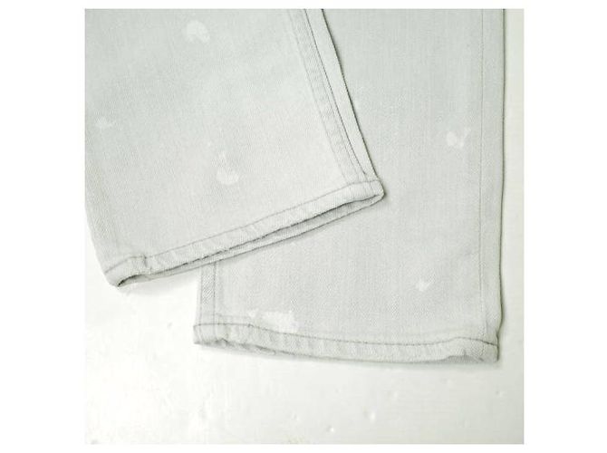 Autre Marque Pantalones de mezclilla elásticos de algodón e JEANS Castaño - vista 10