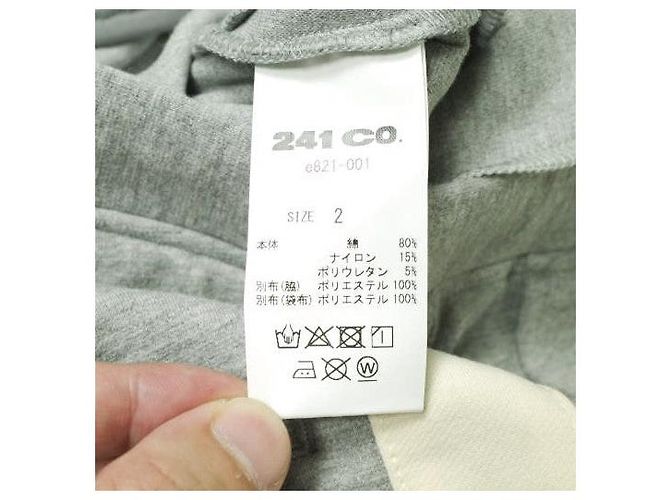 Autre Marque PANTALONES FÁCILES TAPERED DE MEZCLA DE ALGODÓN Castaño Gris - vista 9