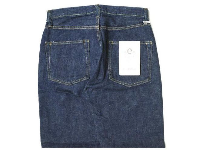 Autre Marque JEANS eL807-001 Jeans in cotone Blu Blu navy - vista 6