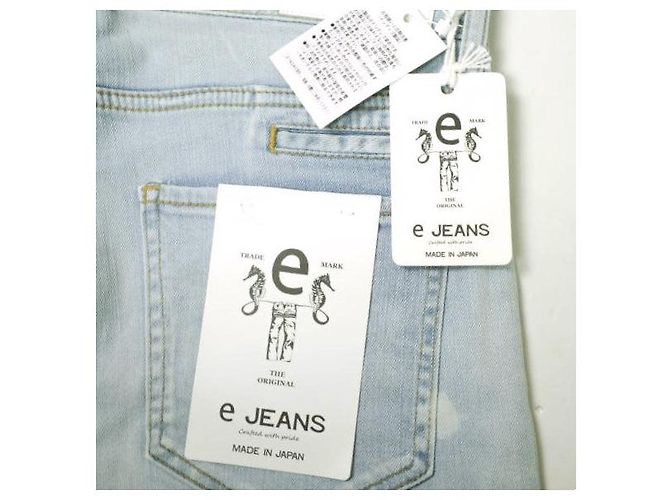 Autre Marque JEANS TAPERED Jeans Tapered de Algodón Slim Azul Azul claro - vista 3