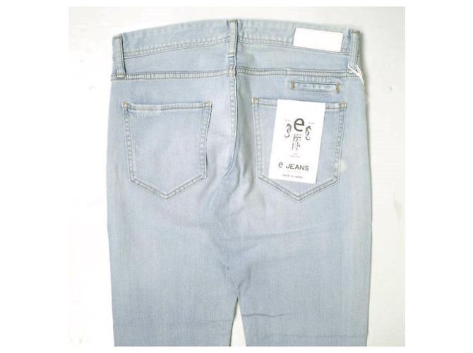 Autre Marque JEANS TAPERED Jeans Tapered de Algodón Slim Azul Azul claro - vista 6
