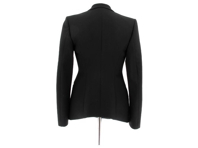 Alaïa Schwarze Wollblazer - Ansicht 2