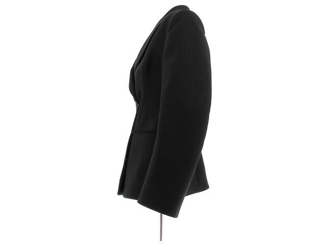 Alaïa Schwarze Wollblazer - Ansicht 4