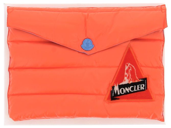 Bolso de mano Moncler Naranja con Logo - vista 4