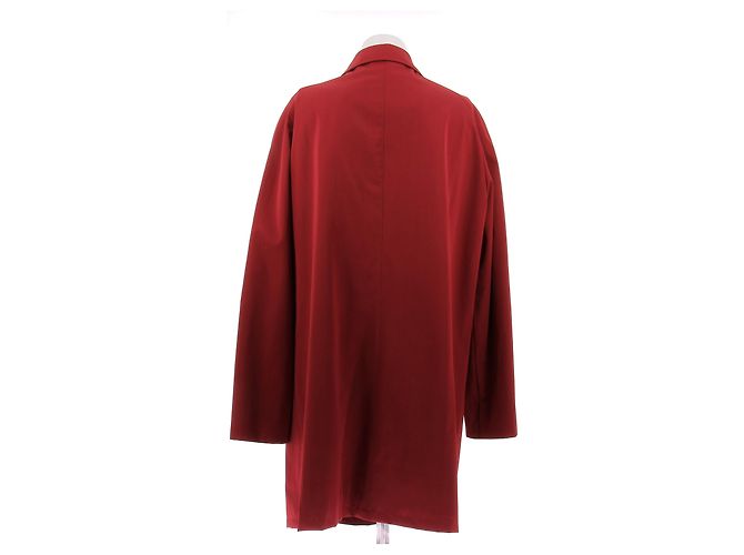 Burberry Trench rojo de lana Roja - vista 2