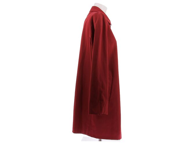 Burberry Trench rojo de lana Roja - vista 3